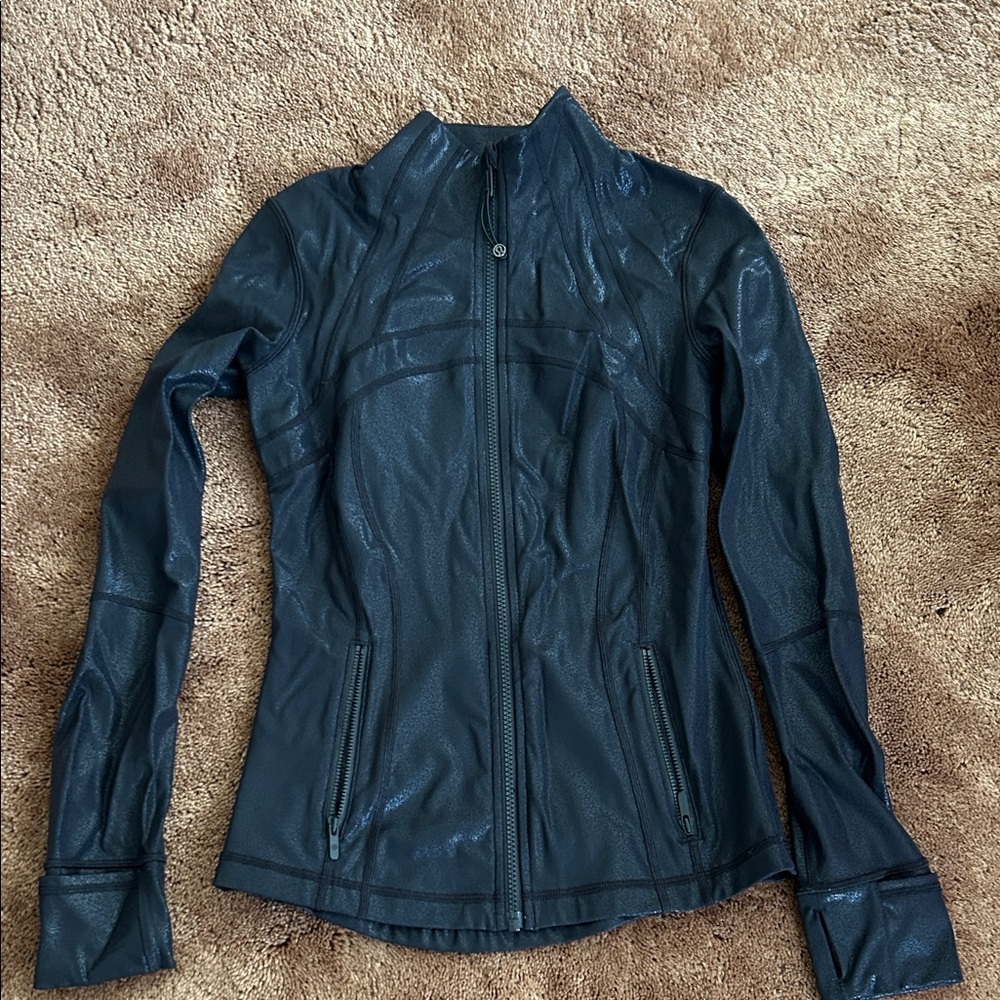 lululemon athletica Black Zip-Up Lightweight Jacket